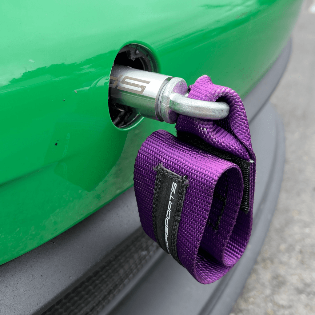 992 front tow hook on car