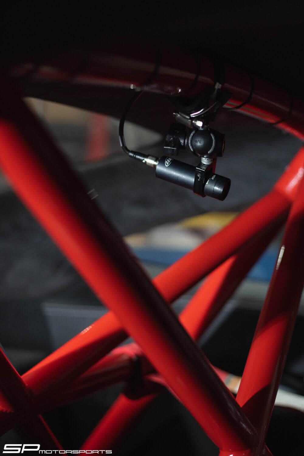 Porsche GT3 RS data acquisition setup