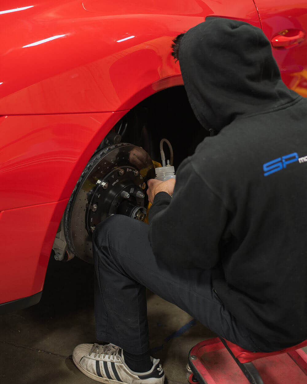 Endless RF650 brake fluid for Porsche GT3 RS