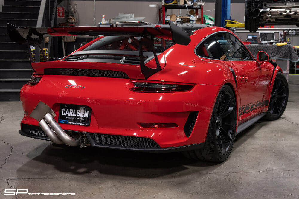 Porsche GT3 RS exterior detail