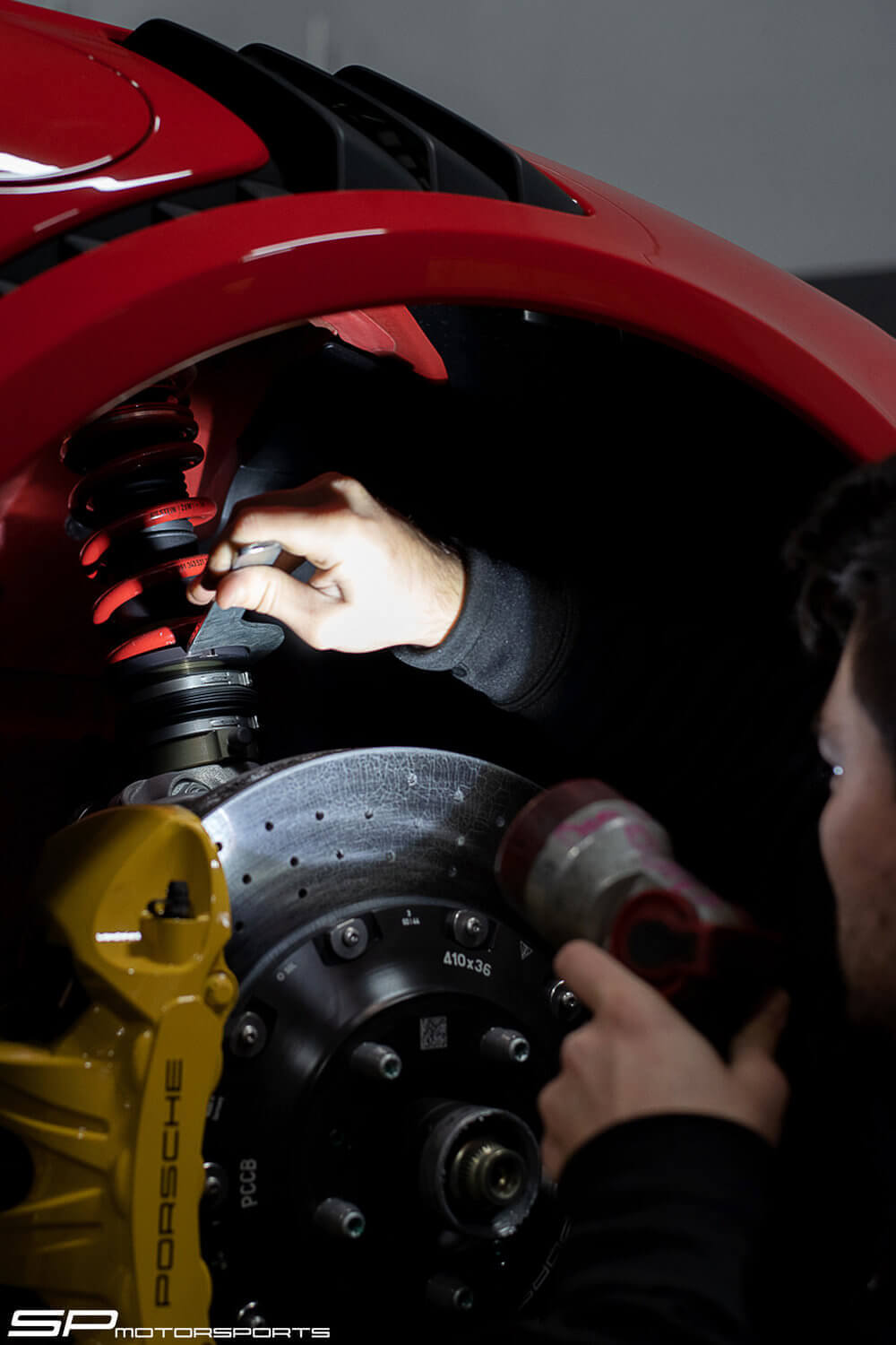 Porsche GT3 RS suspension setup