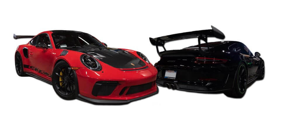 Two Porsche GT3 RS builds at SP Motorsports