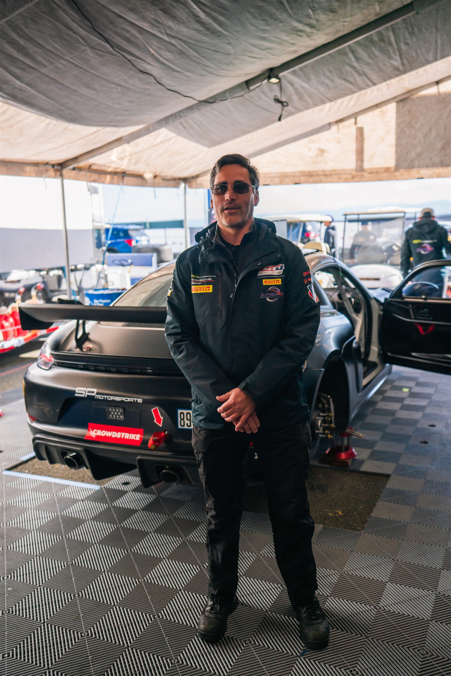 SP Motorsports GT4 team at Sonoma