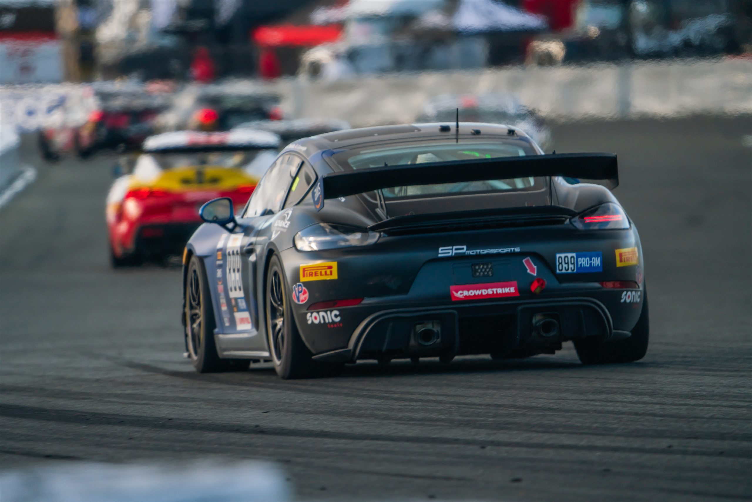 SP Motorsports GT4 team at Sonoma