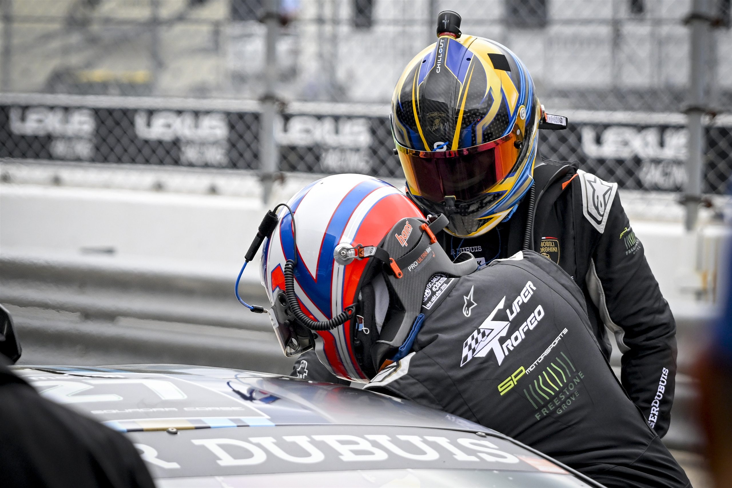 SP Motorsports race car on track