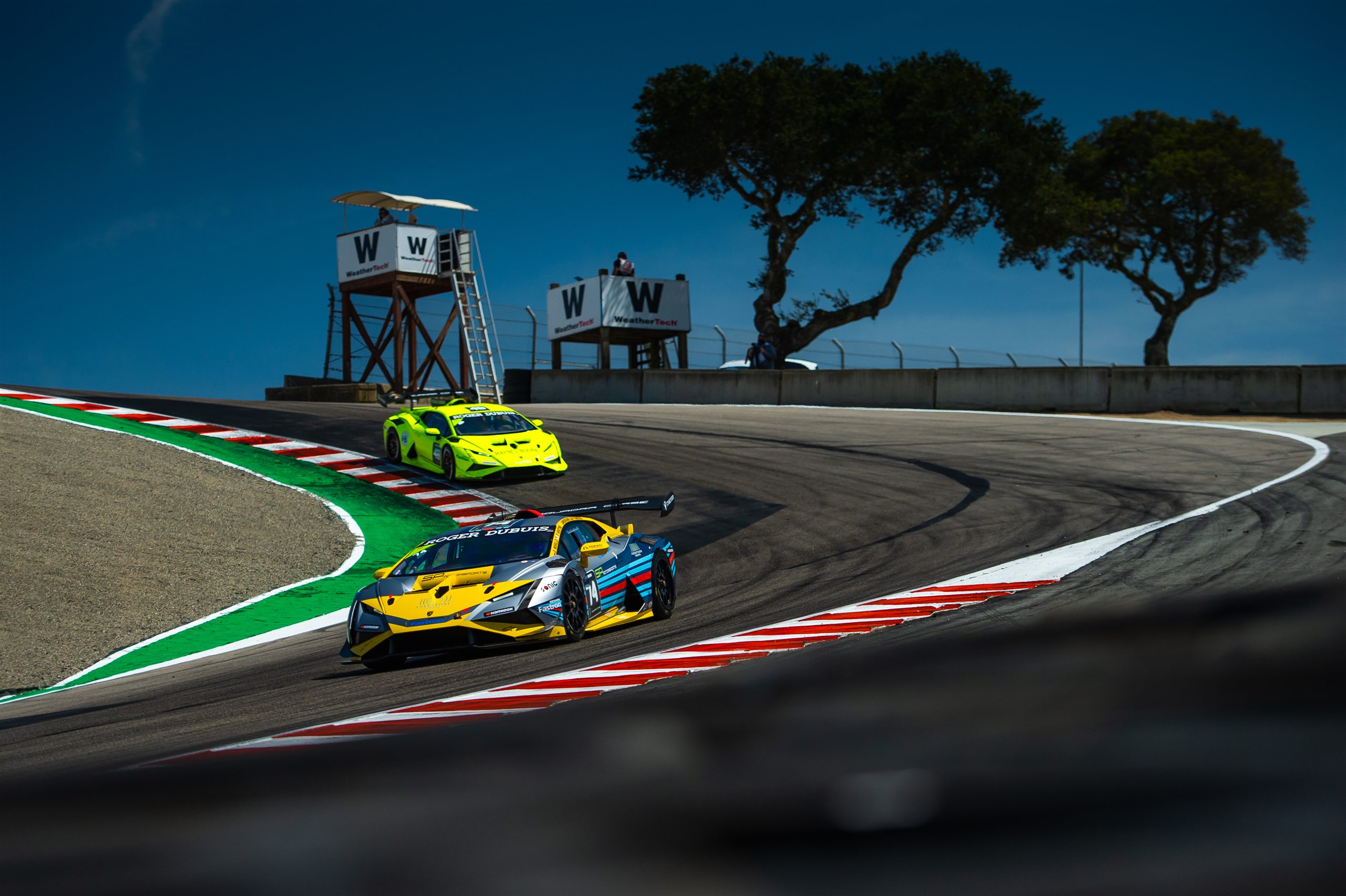 SP Motorsports race car on track