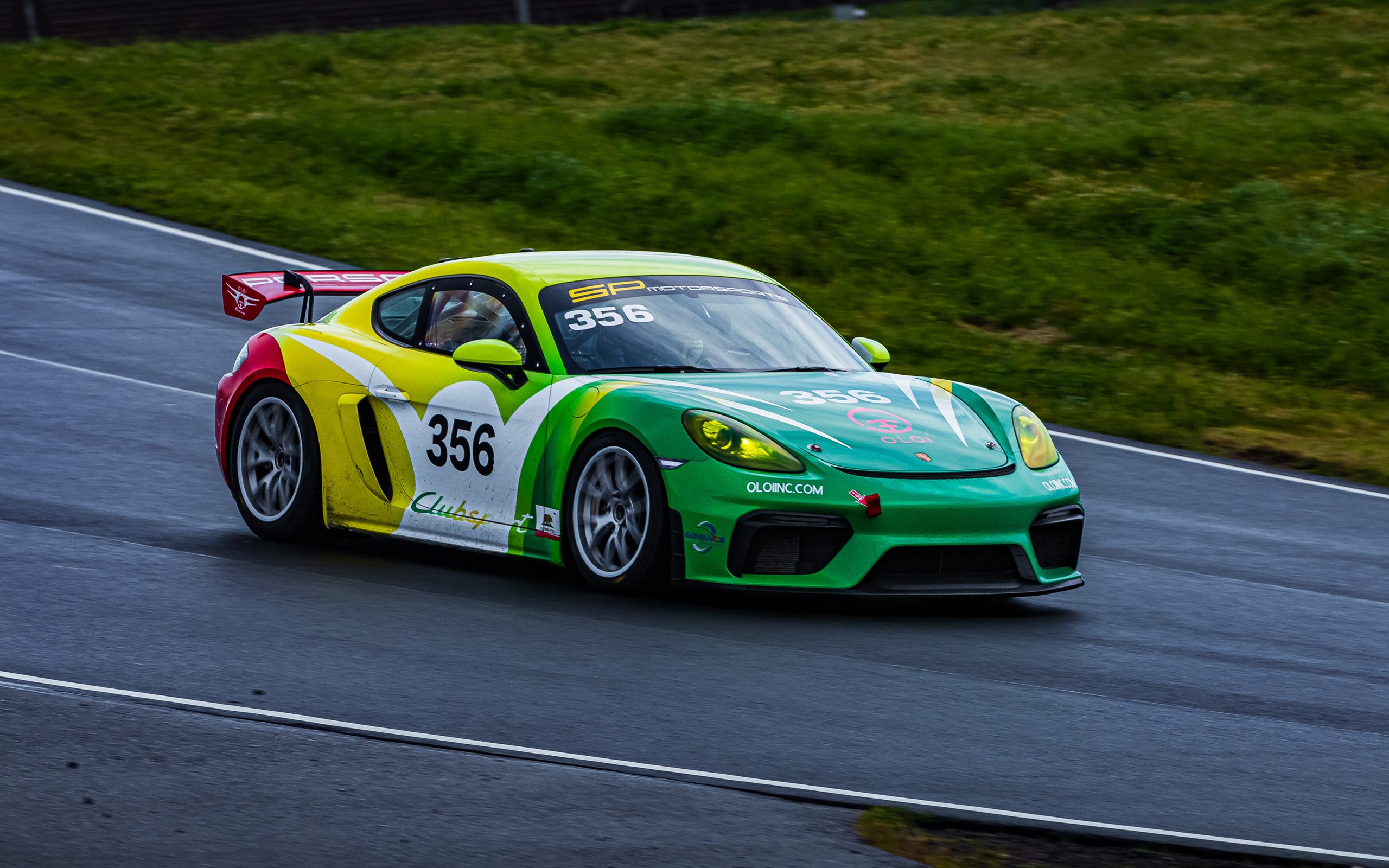 SP Motorsports race car on track